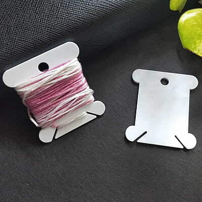 Floss Bobbin White 2 mm Floss Bobbin White 2 mm