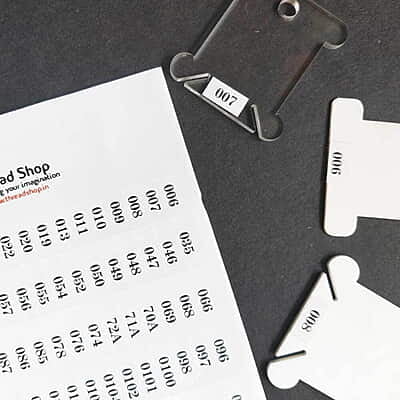Anchor Floss Number Stickers Anchor Floss Number Stickers