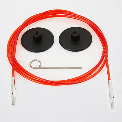 KnitPro Interchangeable Coloured Needle Cable KnitPro Interchangeable Coloured Needle Cable