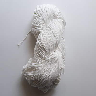 Cotton Yarn 4 Ply White Cotton Yarn 4 Ply White