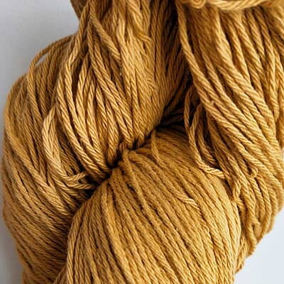 Cotton Yarn 4 Ply Mustard Cotton Yarn 4 Ply Mustard