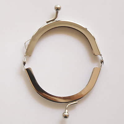 Purse frame Chrome Silver Purse frame Chrome Silver