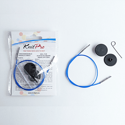 KnitPro Interchangeable Coloured Needle Cable KnitPro Interchangeable Coloured Needle Cable