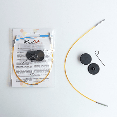 KnitPro Interchangeable Coloured Needle Cable KnitPro Interchangeable Coloured Needle Cable