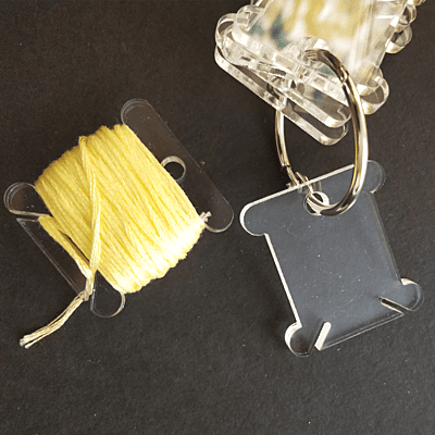 Floss Bobbin Transparent 5mm Floss Bobbin Transparent 5mm