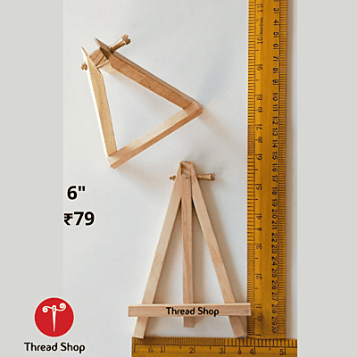 Wooden Easel Brass Screw 6" Wooden Easel Brass Screw 6"