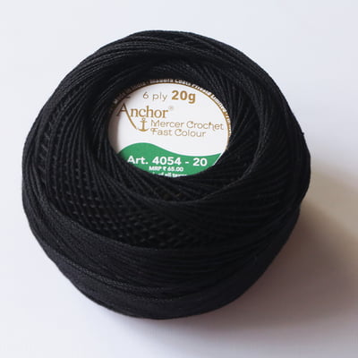 Anchor Mercer Crochet  Black