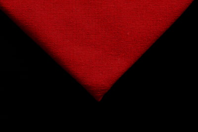 Casement Embroidery Fabric Crimson