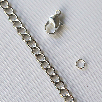 Chain Modal Three Chrome Silver