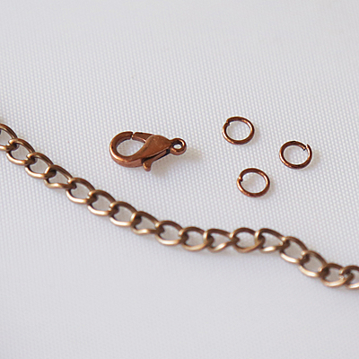 Chain Modal Three Copper