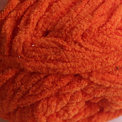 Baby Blanket Yarn Orange