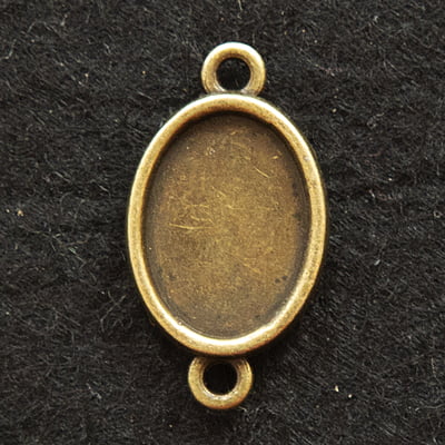 Antique Bronze Bracelet Bezel Modal 107
