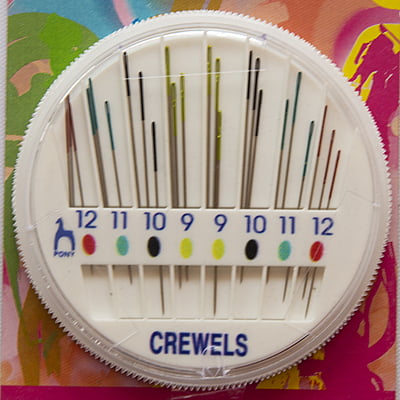 Pony Coloured Needle Compact  Crewels