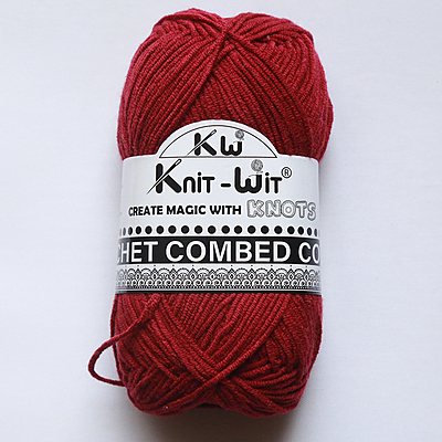 Crochet Combed Cotton Yarn 29