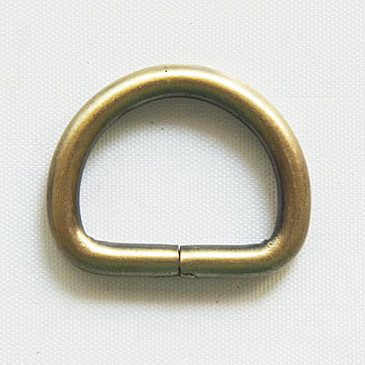 D Ring Bronze 25 mm