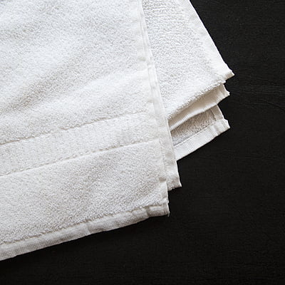 Embroidery Blanks Terry Bath Towel  White