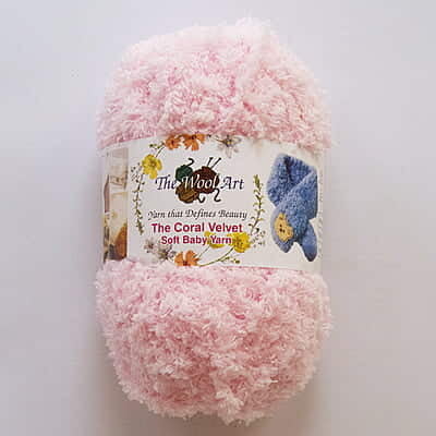 Coral Velvet Soft Baby Yarn 102 Coral Velvet Soft Baby Yarn 102