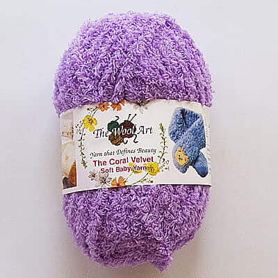 Coral Velvet Soft Baby Yarn 107