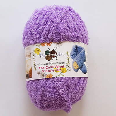 Coral Velvet Soft Baby Yarn 107 Coral Velvet Soft Baby Yarn 107