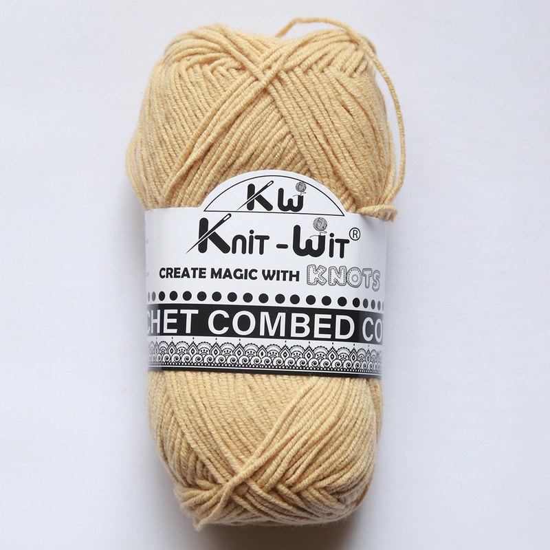 Crochet Combed Cotton Yarn 38 Crochet Combed Cotton Yarn 38