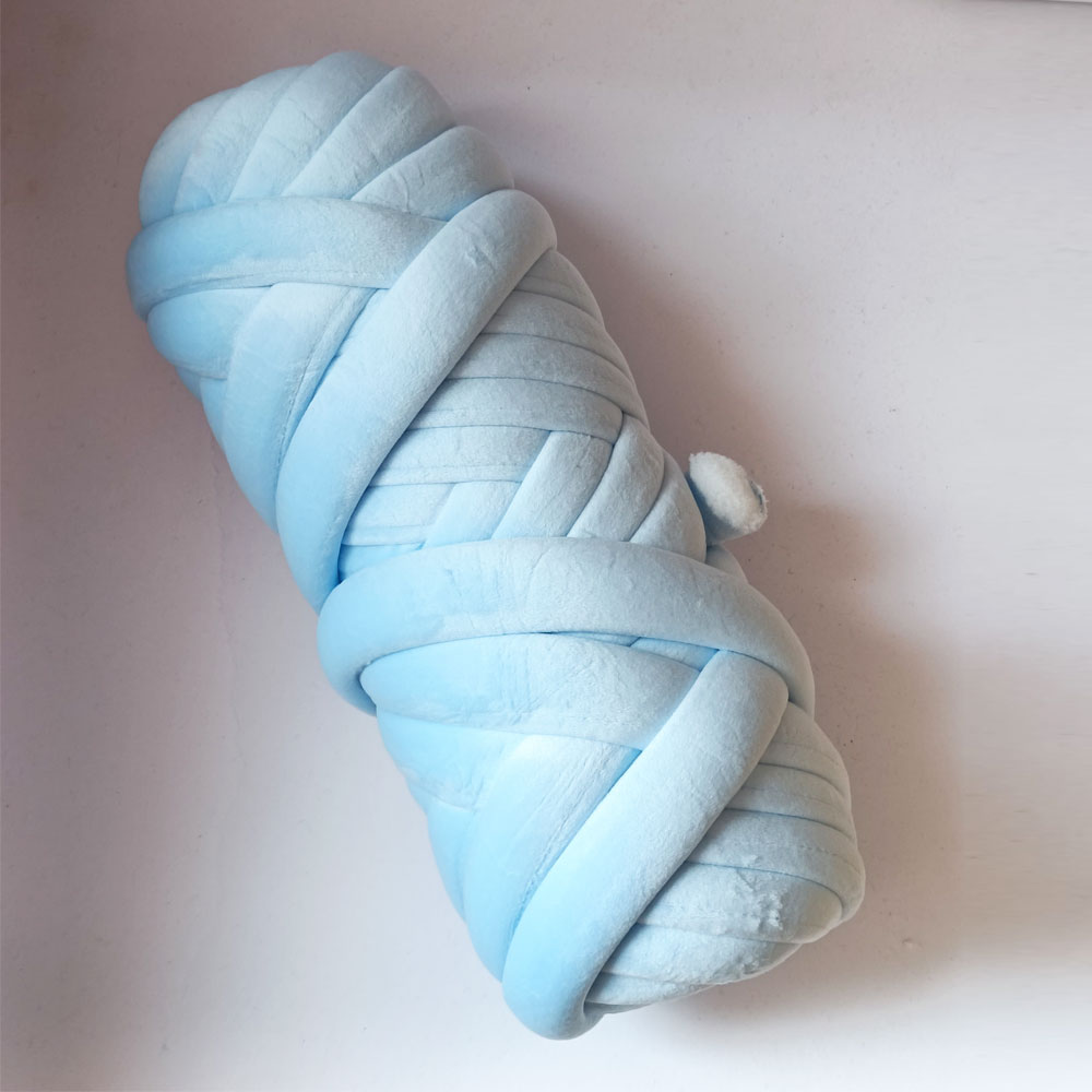 Jumbo Arm Knitting Yarn-38-Baby Blue