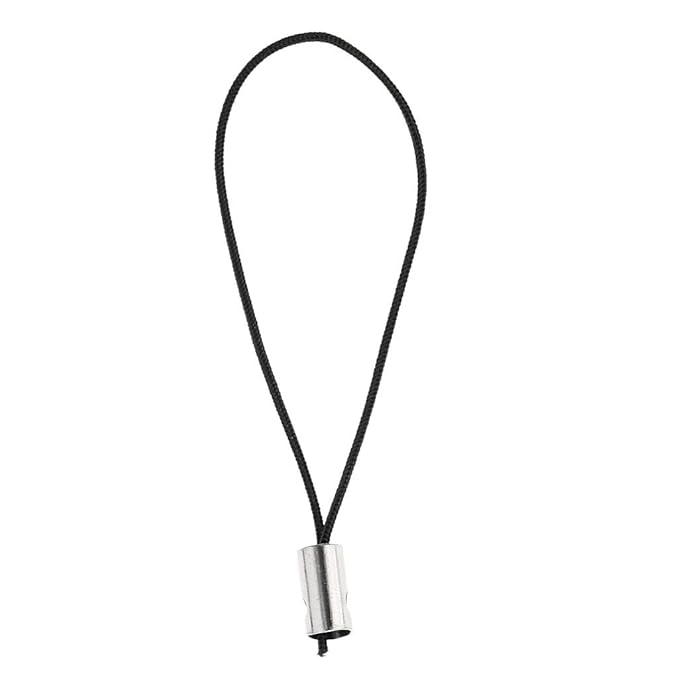 Charm strap black
