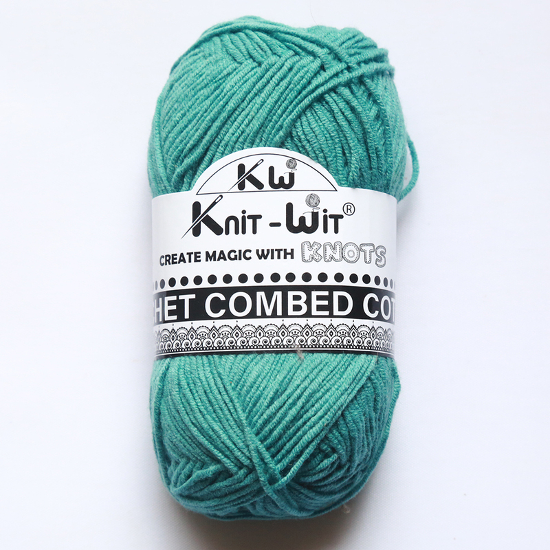 Crochet Combed Cotton Yarn 48 Crochet Combed Cotton Yarn 48