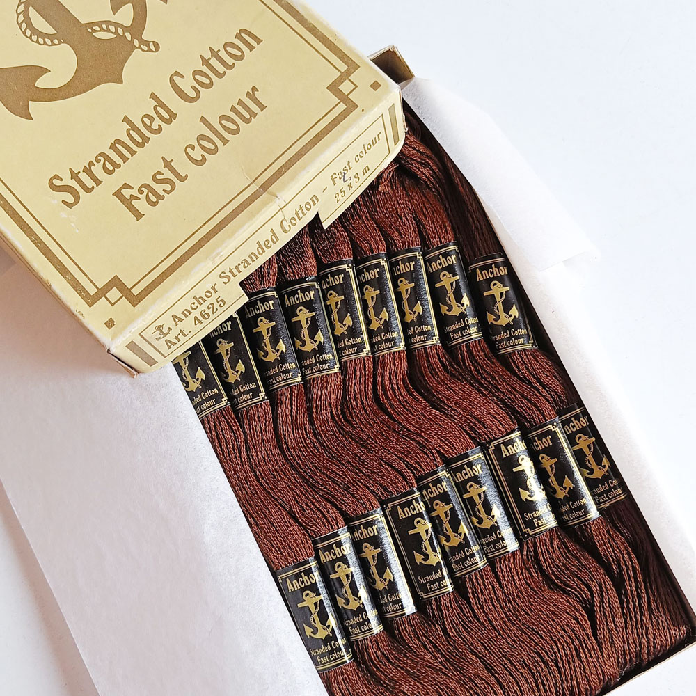 Anchor Embroidery Thread 9198- Vintage- Full Box