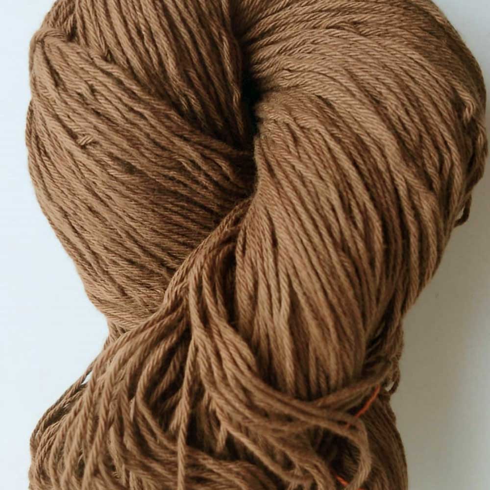 Cotton Yarn 4 Ply Brown