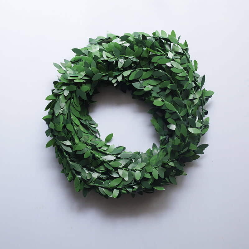 Artificial Green Leaf in Iron Wire Artificial Green Leaf in Iron Wire