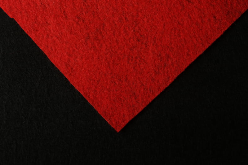 Felt Sheet Red Felt Sheet Red