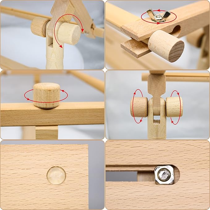 Embroidery Scroll Stand- Table top