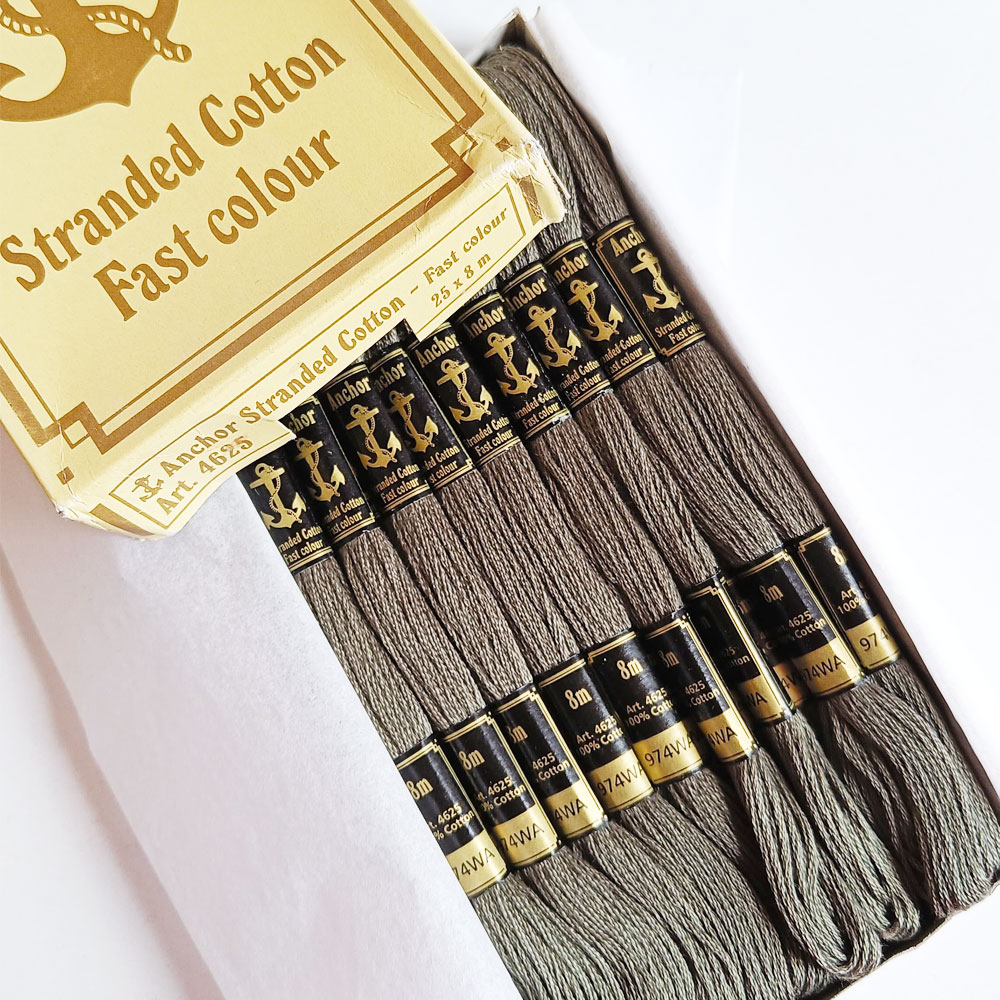 Anchor Embroidery thread 974WA - Vintage- Full Box