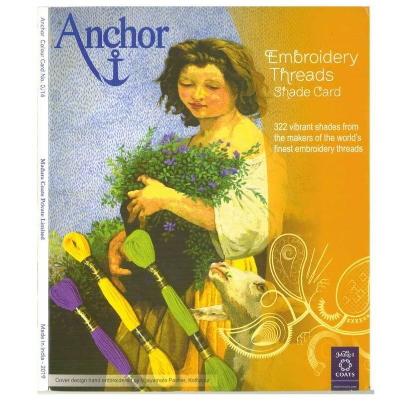 Buy Anchor Shade Card | Embroidery Thread Shade Card | Best Rate
