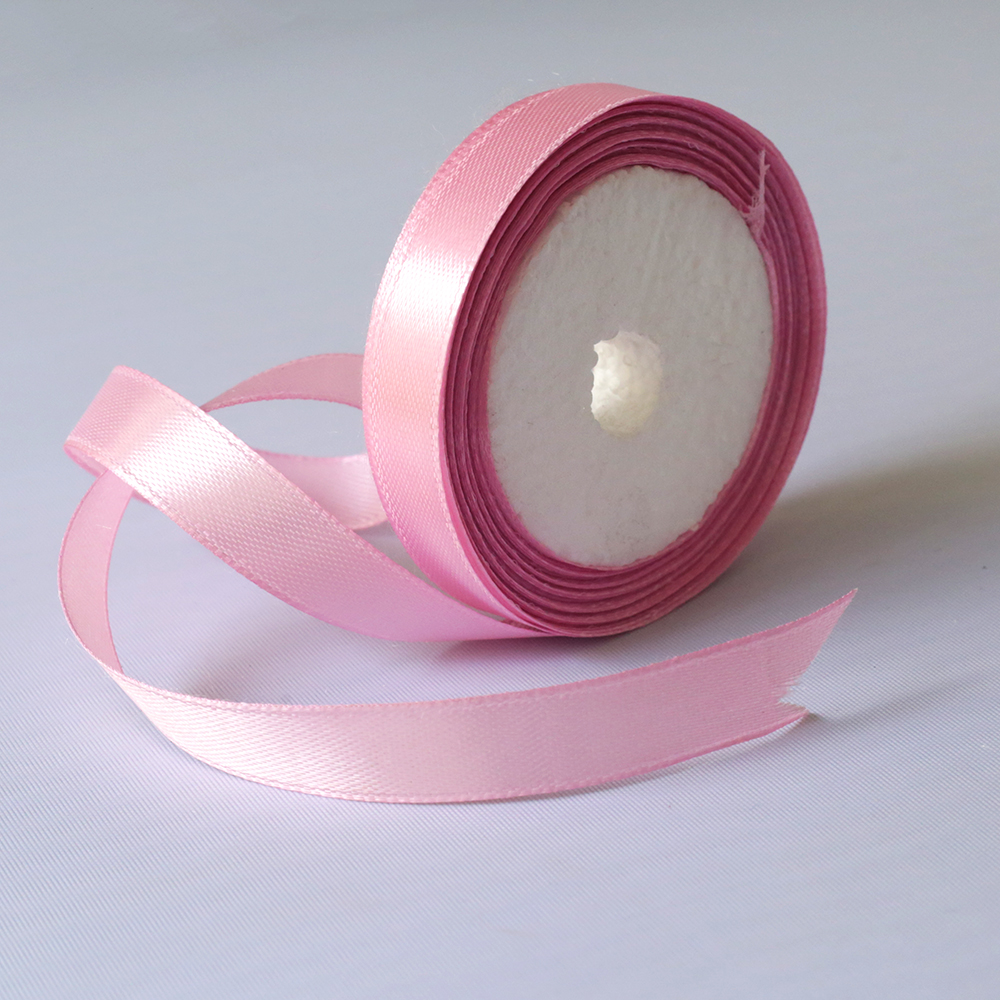 Satin Ribbon Baby Pink 1/2 Inch