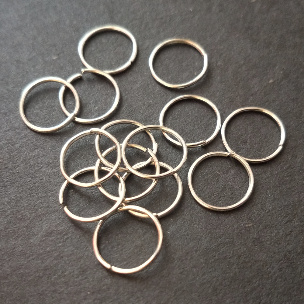 Jump Ring 10 mm-Silver