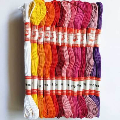 Doli Embroidery Thread Set J8888 - 50 pcs