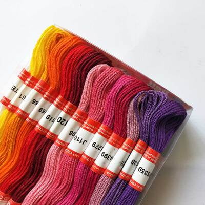 Doli Embroidery Thread Set J8888 - 50 pcs