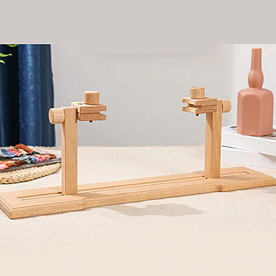 Embroidery Hoop Stand- Beech Table Embroidery Hoop Stand- Beech Table
