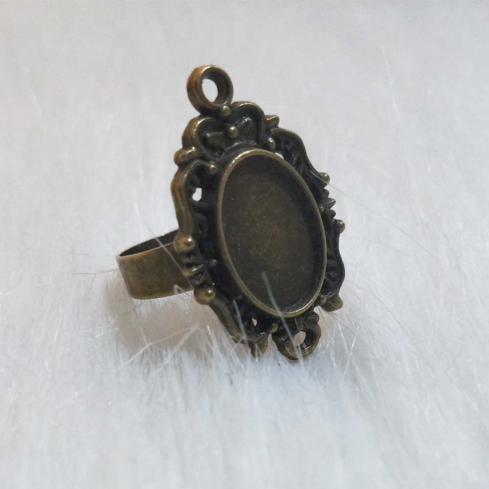 Finger Ring  Antique Bronze Modal 01