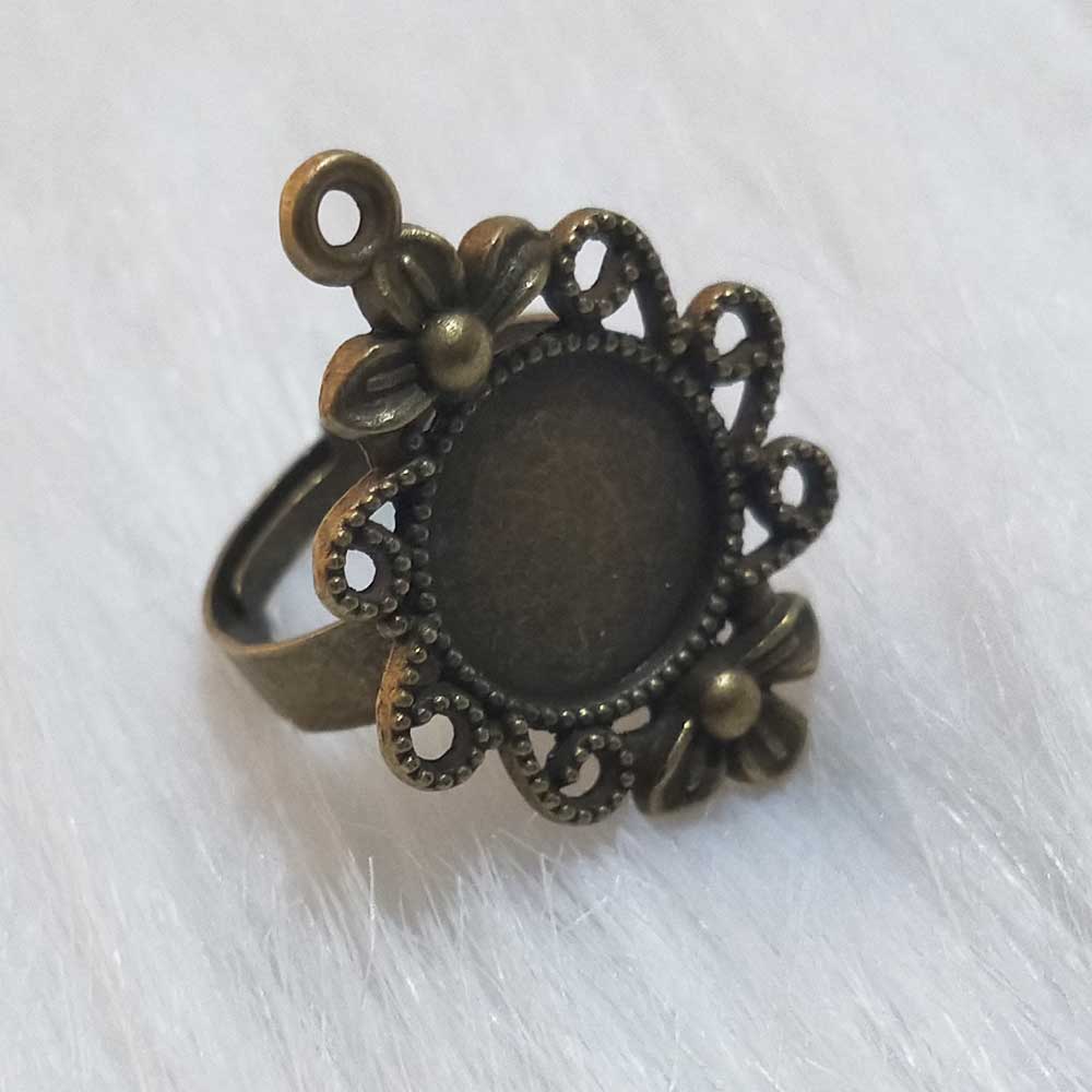 Finger Ring  Antique Bronze Modal 05