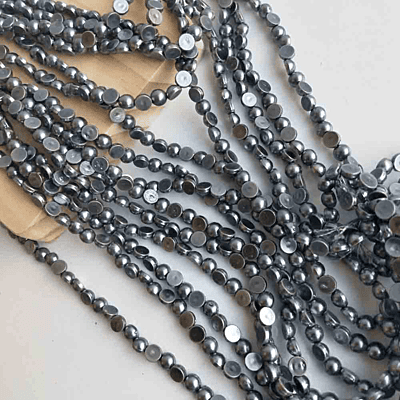 Half Cut Beads 6mm Half Cut Beads 6mm