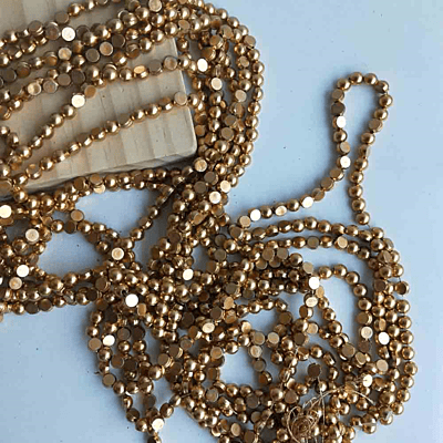 Half Cut Beads 6mm Half Cut Beads 6mm
