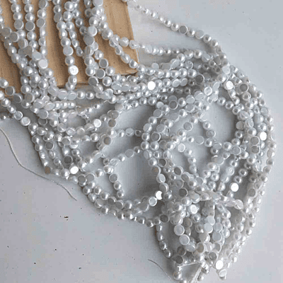 Half Cut Beads 6mm Half Cut Beads 6mm