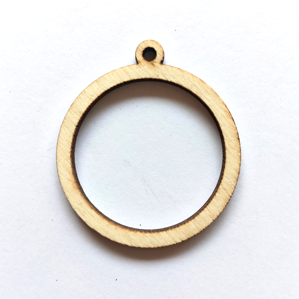 Mini Hoop Circle Veneer Medium
