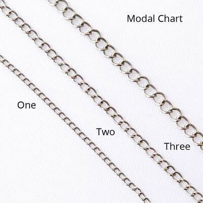 Chain Modal One Chrome Silver