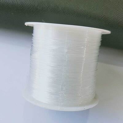 Nylon Thread White Transparent 0.50 mm