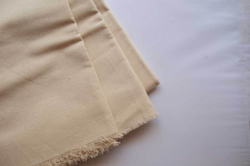 Plain Weave Fabric Natural 6 Oz