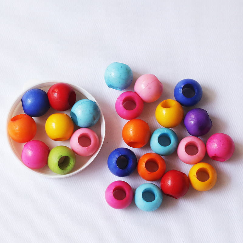 Plastic Beads Assorted