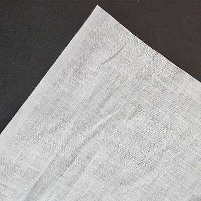 Premium Embroidery Fabric Cotton Mallu  White